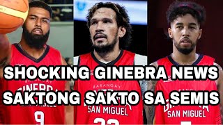 SHOCKING GINEBRA NEWS | SAKTONG SAKTO SA SEMIS