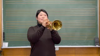 楽器の音の出る仕組み作り（金管楽器）