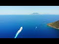 isole eolie drone fly 4k