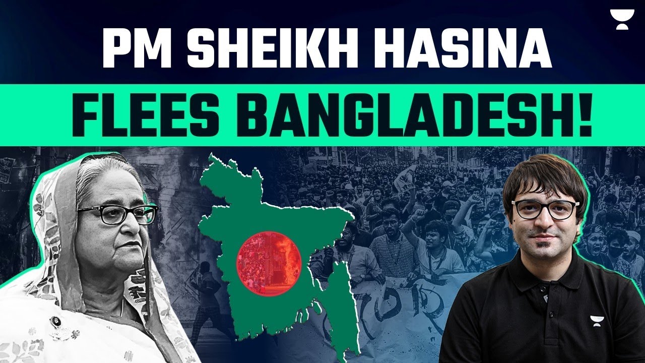 PM Sheikh Hasina Resigns & Flees Bangladesh Amid Protests| Army To Form ...