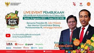 Pembukaan Gelar Buah Nusantara (GBN) 2021