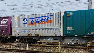 2017/04/15 JR貨物 ネタ物 5052列車にEF66-33号機牽引 レールライナー積載