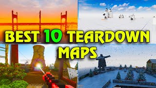 Top 10 teardown maps | The best mods for Teardown and super ramp  ✅ Teardown gameplay