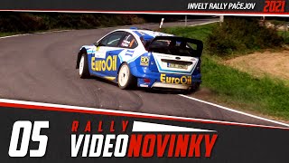 Invelt Rally Pačejov 2021 - průjezdy a rozhovory po I. etapě