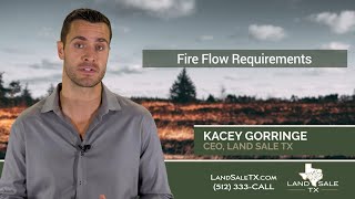 Could Fire Flow Requirements Halt Your Real Estate Development in Central Texas? 🔥