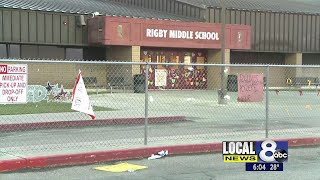 Students return to Rigby Middle School Tuesday