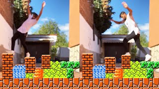 👾🎮 SUPER YOUNES BROS VIDEO GAME 🎮👾 Photography Tutorial in #Shorts by youneszarou