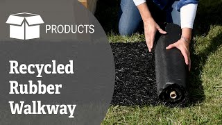 Recycled Rubber Walkway