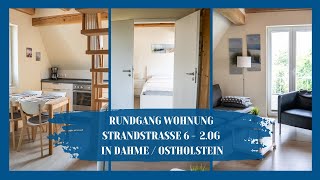 Rundgang Wohnung Strandstraße 6 - 2  OG in Dahme / Ostholstein