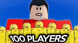 ROBLOX Nikocado Avocado Mukbang... but with 100 PLAYERS
