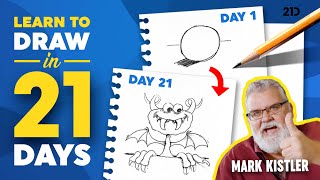 21Draw: LEARN TO DRAW IN 21 Days! (For Complete Beginners)