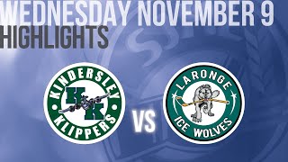 Highlights: Kindersley vs La Ronge Nov 9th