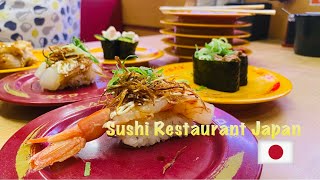 Sushiro Sushi restaurant (conveyor belt sushi) ~kaitenzushi Japan #sushi #sushiro