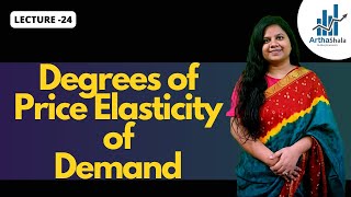 Degrees of Price Elasticity of Demand | BECC101/105 | IES | UGC NET ECONOMICS | ECONOMICS OPTIONAL