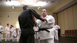 Single Collar Grab Defense from Zanshin Dai (Seirenkai Jujitsu)