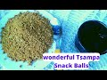 Wonderful Tsampa Snack Balls (roasted Tibetan barley flour) : Delicious and Nutritious