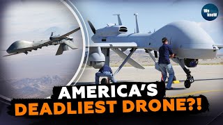 🚀💥 The U.S. Army’s deadliest eye in the sky! Meet the MQ-1C Gray Eagle