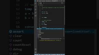 JavaScript Program to Swap Two Variables