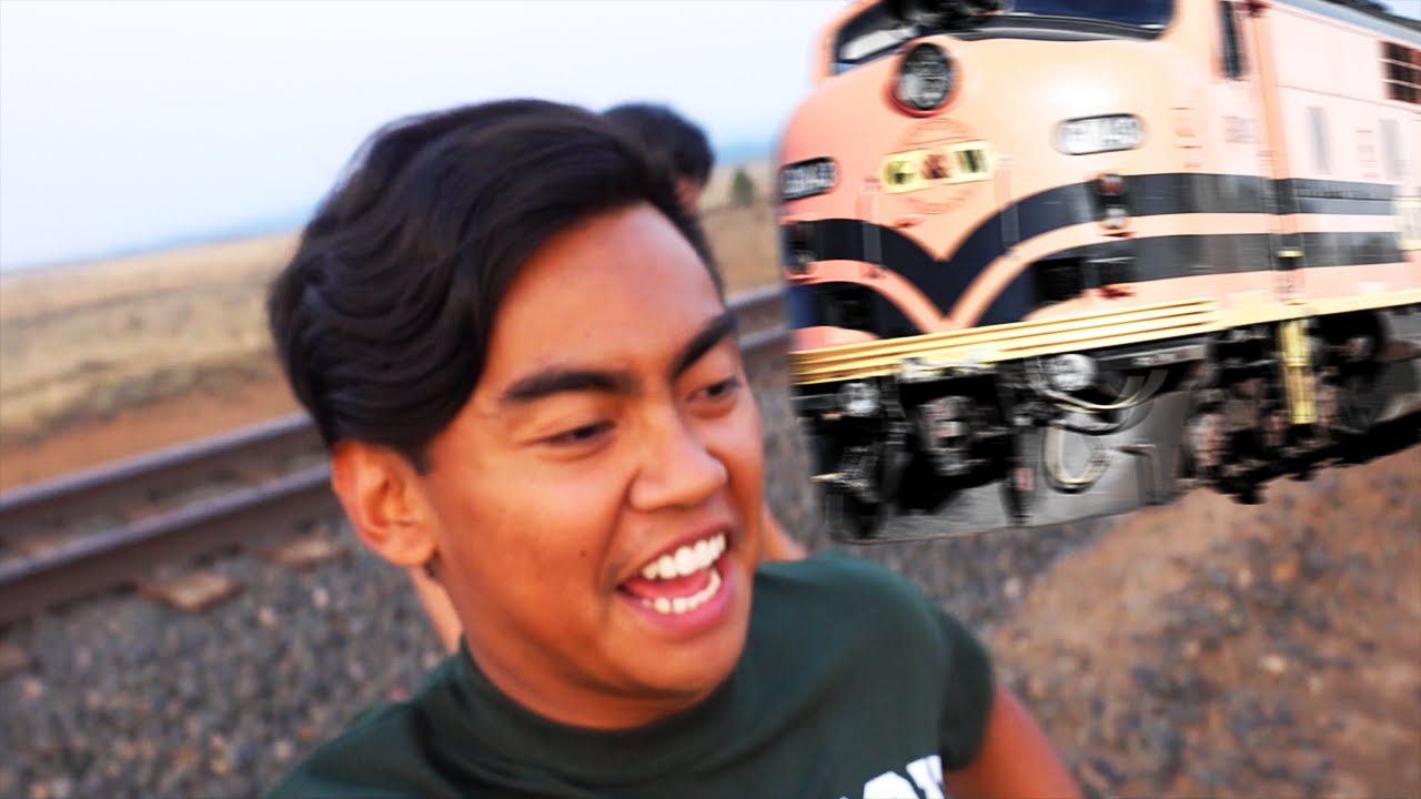 Almost Got Hit By A Train Youtube