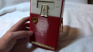 1960 Emerson 988 Rambler transistor radio (made in Jersey City, USA)