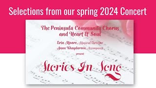 Spring 2024 Concert selections : Stories in Song