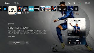 FIFA 23 Start UP Screen + FULL Menu Walkthrough - PS5