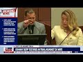 johnny depp amber heard wedding dinner dancing and drugs livenow from fox