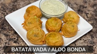 Batata vada | Aloo Bonda Recipe | Batata Ambade | Evening Snacks