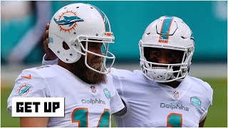How would a 2-QB system work for the Dolphins with Tua Tagovailoa & Ryan Fitzpatrick? | Get Up