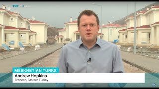 Thousands of Meskhetian Turks heading for Turkey, Andrew Hopkins reports