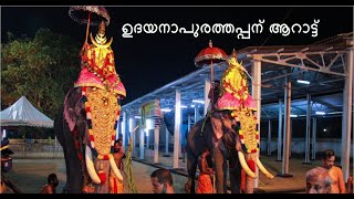 VAIKOM UDAYANAPURAM SUBRAMANYA SWAMY TEMPLE ARATTU ഉദയനാപുരത്തപ്പന് ആറാട്ട്