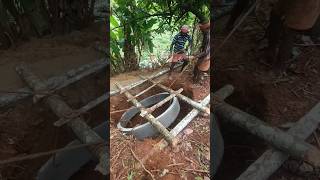 കിണറ്റിൽ റിങ് ഇറക്കുന്നത് കാണാം #shortsvideos2024 #well#ring #shots