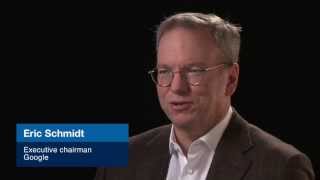 Disruptive technologies with Eric Schmidt: Biology goes digital