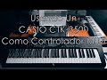 Usando Un CASIO CTK - 3500 Como Controlador MIDI