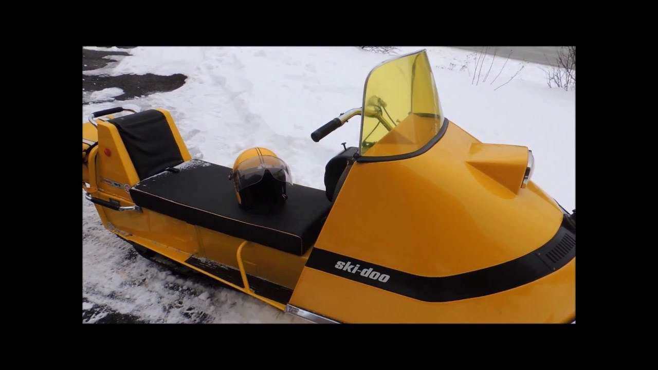 1969 Ski Doo Olympic - YouTube