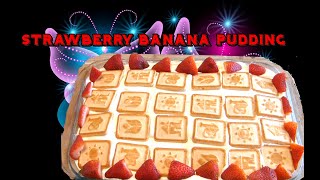 Strawberry Banana Pudding, Pass the dessert @QNiNiVLOGS