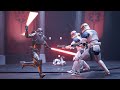 332nd Company Clone Troopers vs Shadow Troopers - STAR WARS JEDI FALLEN ORDER NPC Wars