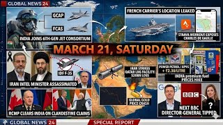 Top U.S & World Headlines -- March 20,2026