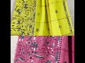 very elegant pure khadi cotton full body hand kantha stitch saree nyla fancy women