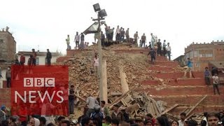 Nepal earthquake 'felt across entire region' - BBC News