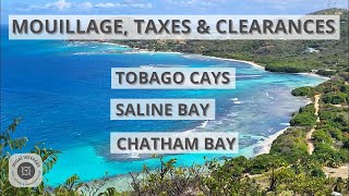 Mouillage, Taxes \u0026 Clearances : Tobago Cays, Saline Bay - Mayreau, Chatham Bay - Union Island