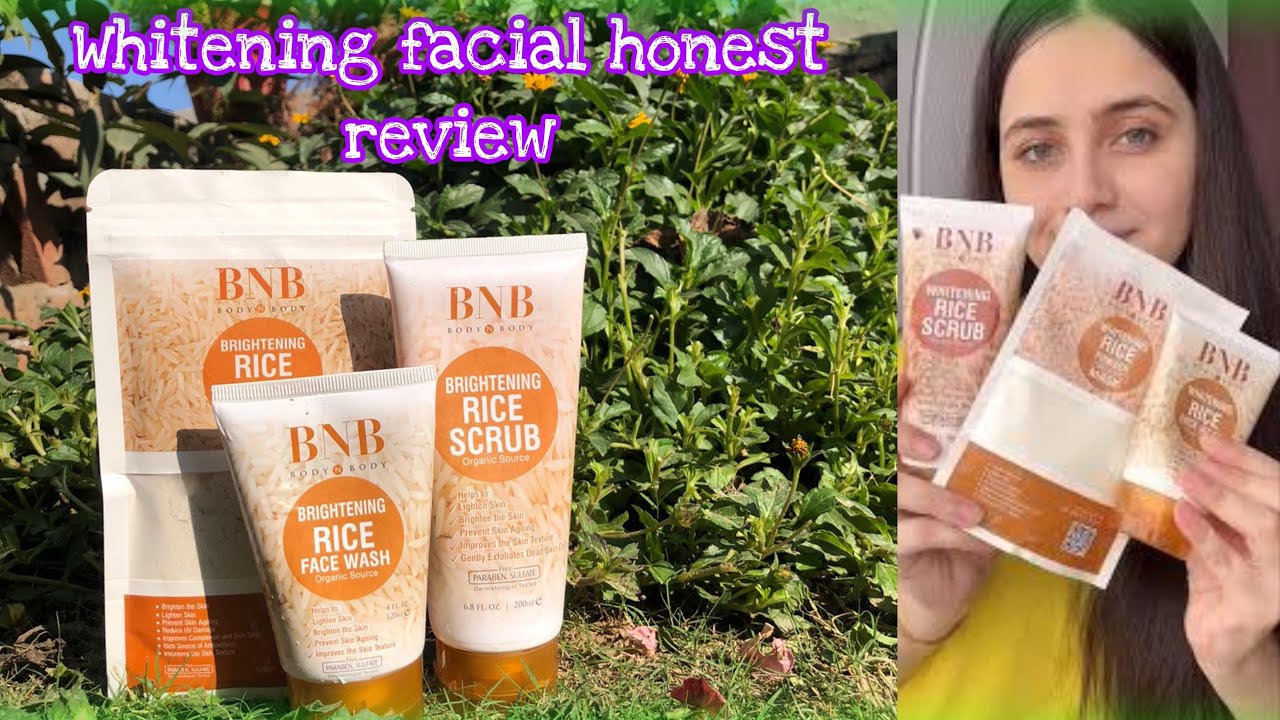 BNB Facial Rice Glow Kit ||viral BNB Rice Product || Honest Review ...