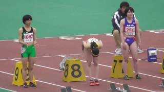 女子100m準決勝2組_第70回札幌支部高校陸上20170524