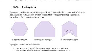 Polygons - Year 10 5.3 Mathematics