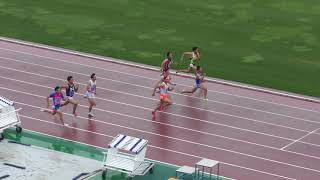 H30　千葉県選手権　男子100m　準決勝3組