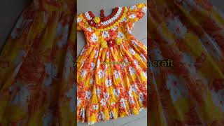 বাচ্চাদের জামার ডিজাইন। unique baby dress design. #shorts #viralvideo #viral