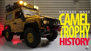 Upgrade Mode Camel Trophy // History Camel Trophy // RC Car 4X4WD Off Road MN-98 Mini Scale 1:12