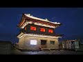 4k china night walk in the ancient city of datong china walking tour