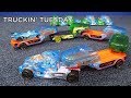 Truckin' Tuesday! X-Trayn Hot Wheels Super Rigs Connect To Make A Train!