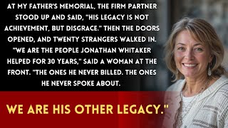 They Judged My Father at His Funeral—Then His Secret Legacy Arrived